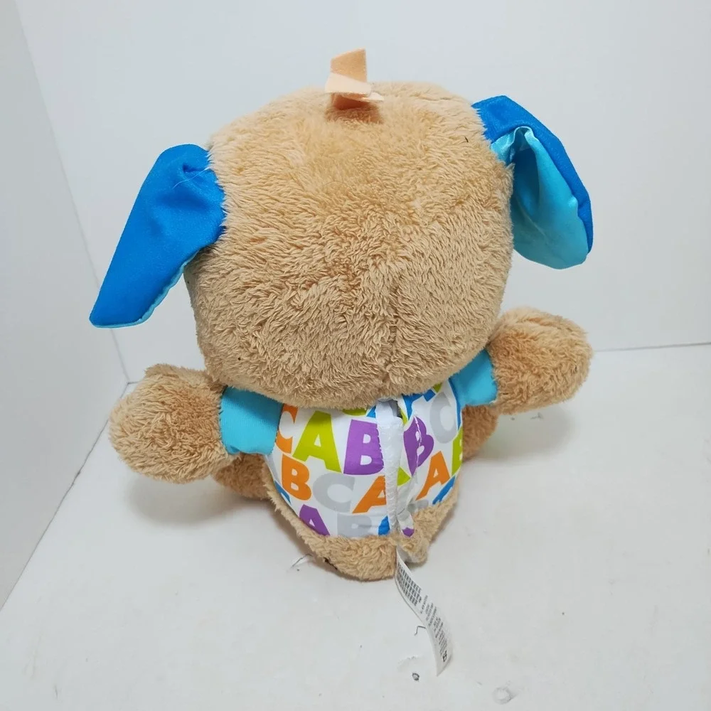 Fisher Price Laugh And Learn Love To Play Puppy Dog Plush Interactive ABC Tested